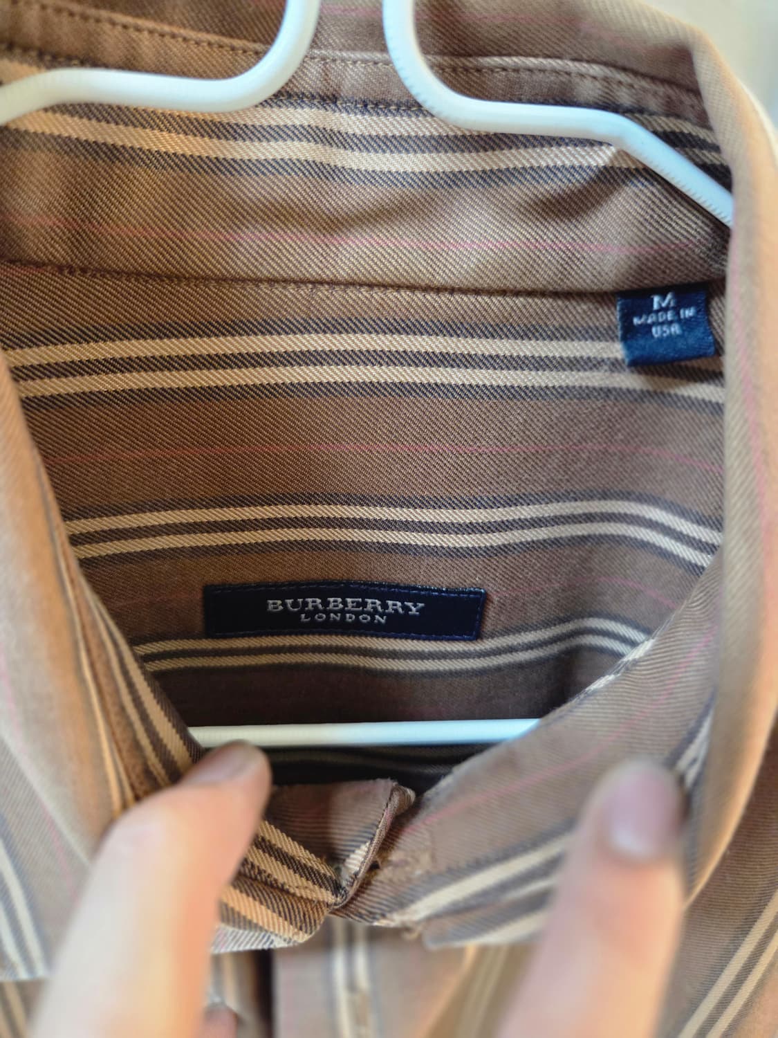 버버리 made in usa 빈티지 셔츠 105 상품이미지3