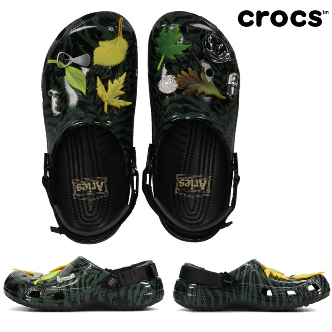 크록스 x 아리즈 콜라보 클로그 지비츠 상품이미지1