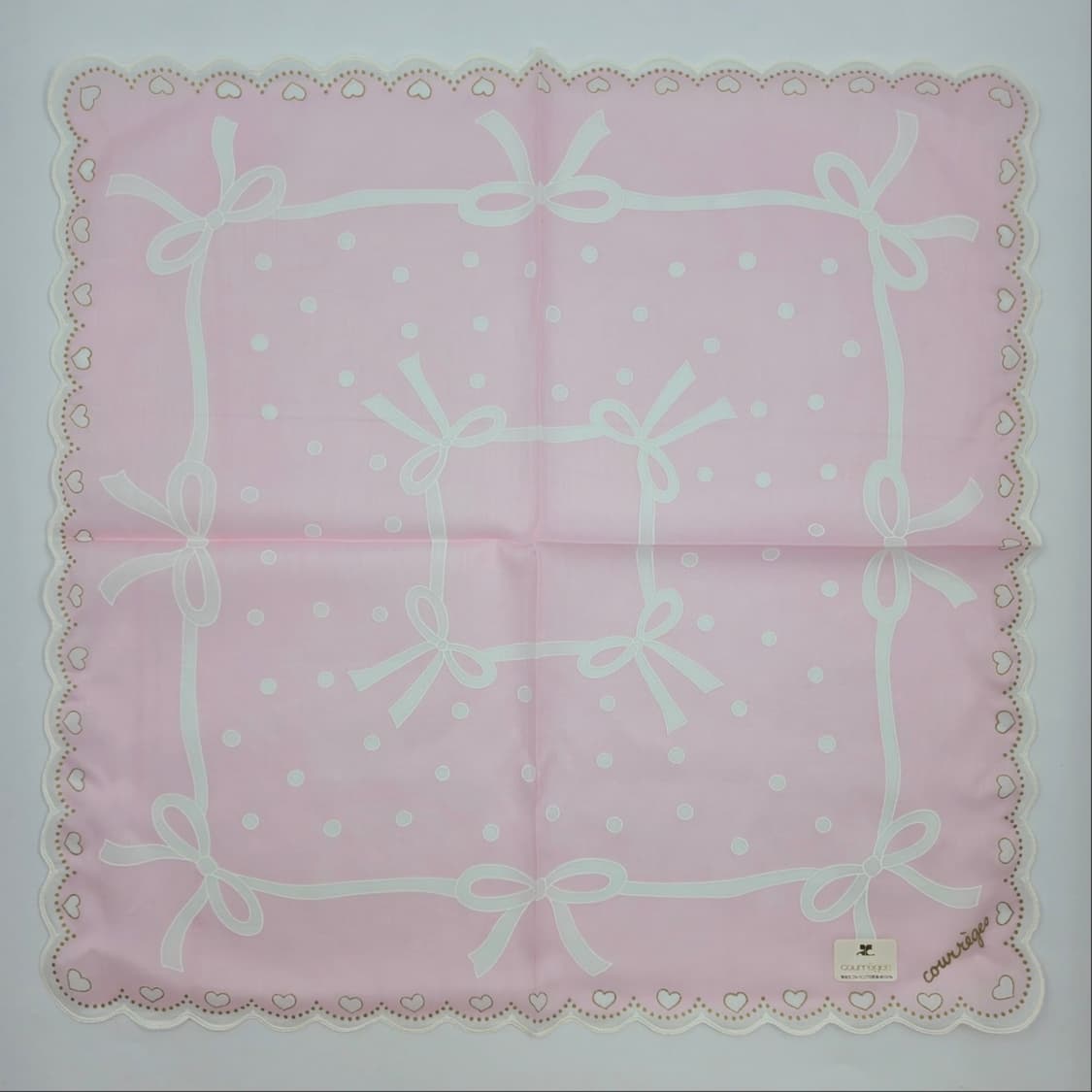 [새상품] courreges 꾸레쥬 손수건 스카프 - 11 상품이미지4