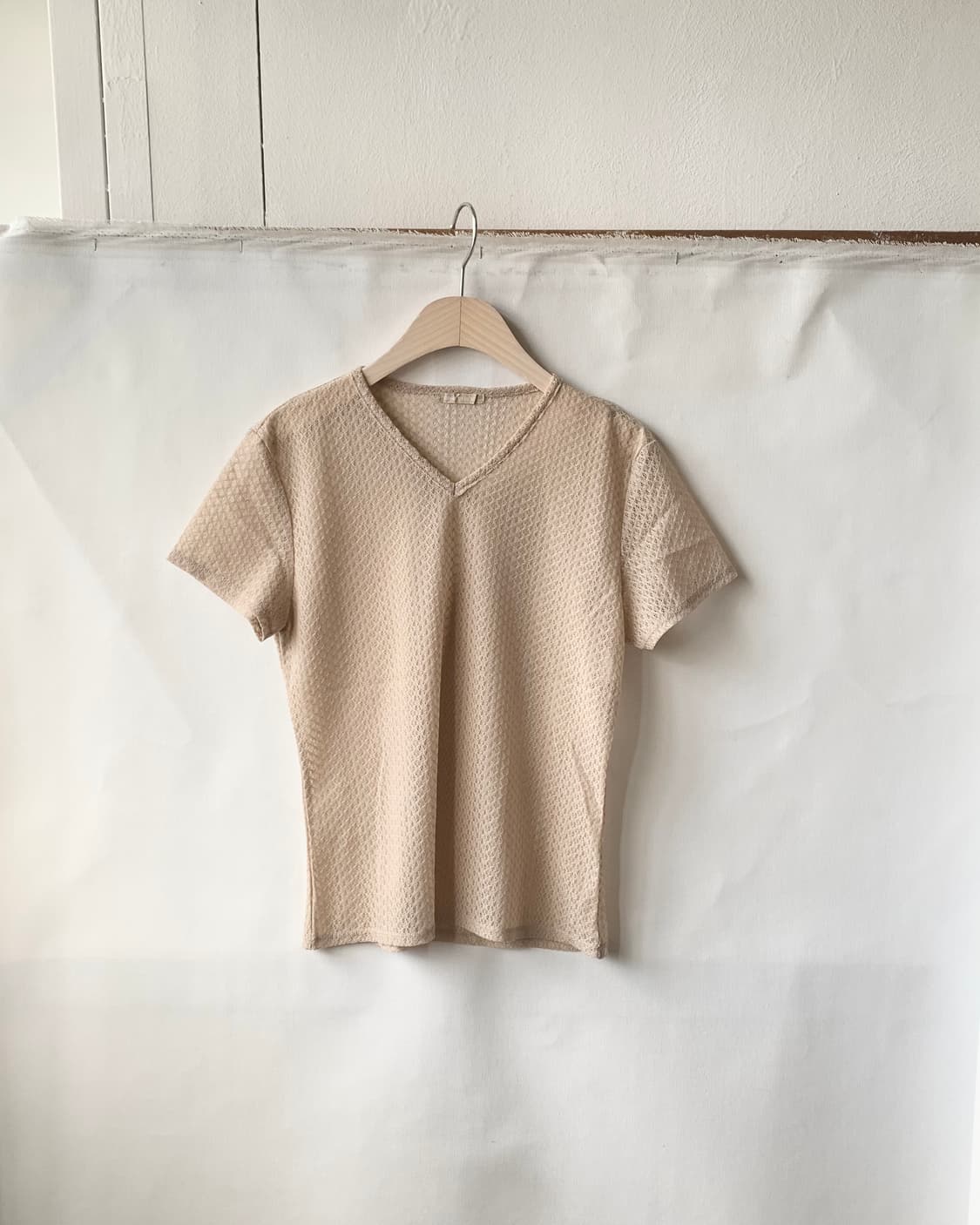 [COMME CA] diamond mesh top 상품이미지4