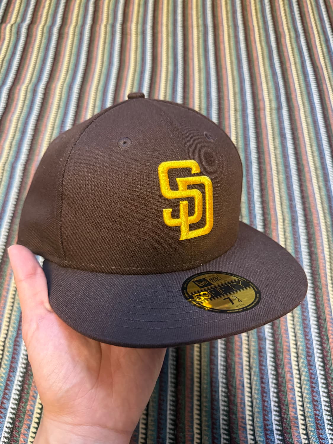 뉴에라 59FIFTY 브라운 61.5cm 상품이미지1