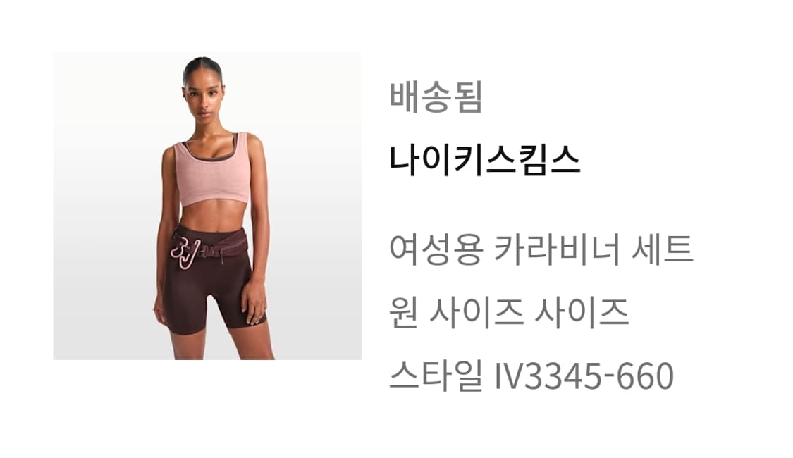 나이키스킴스 여성 카라비너 세트 히말라얀 상품이미지1