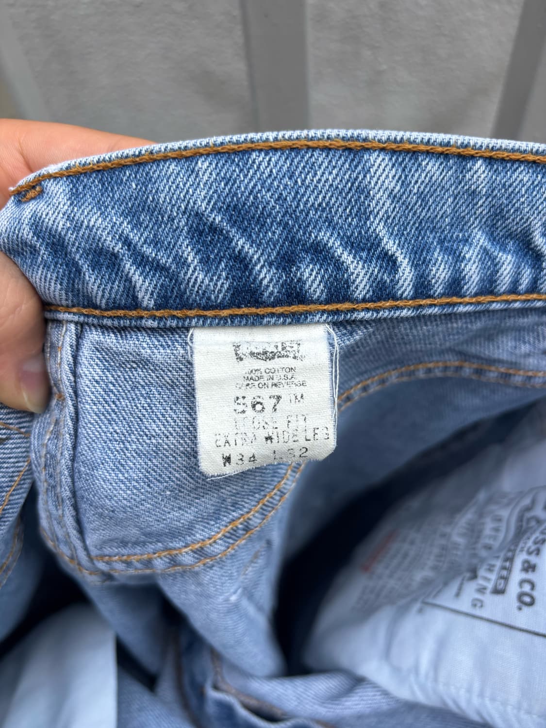 90s Levis 리바이스 567 상품이미지4