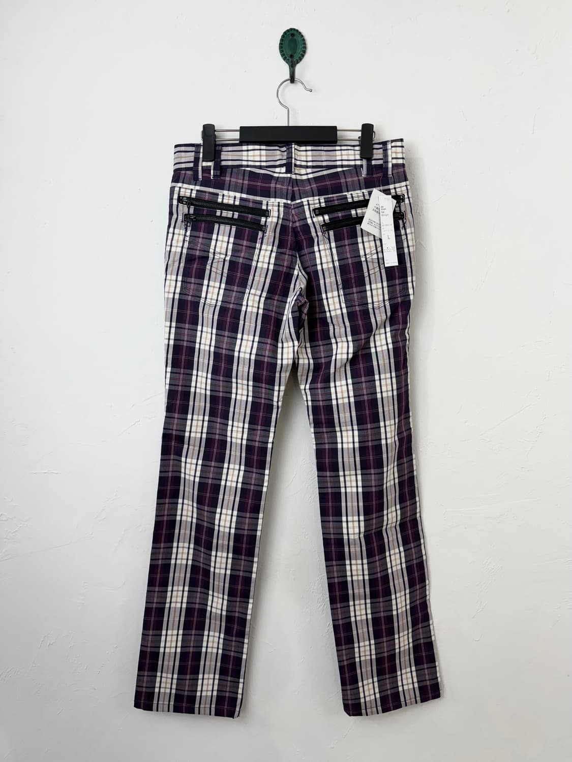 semanticdesign 타탄 체크 집업 팬츠 (NEW) 상품이미지3