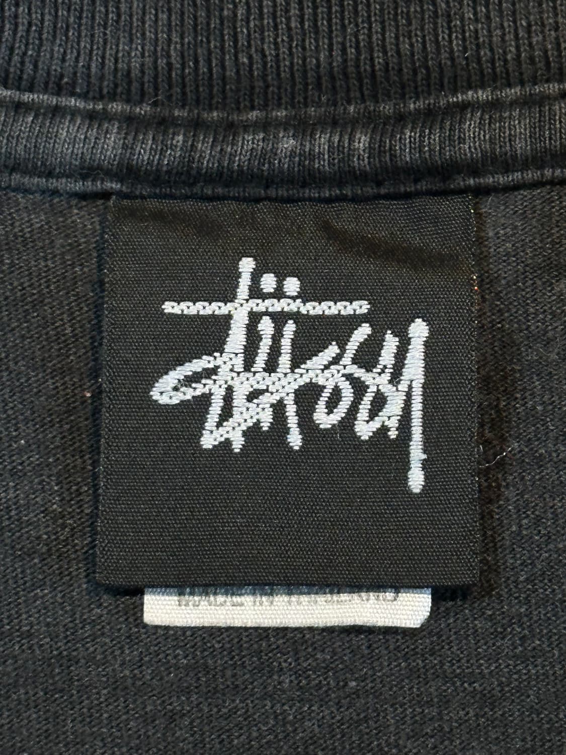 희귀) 스투시 STUSSY 사무라이 반팔 티셔츠 차콜 상품이미지5