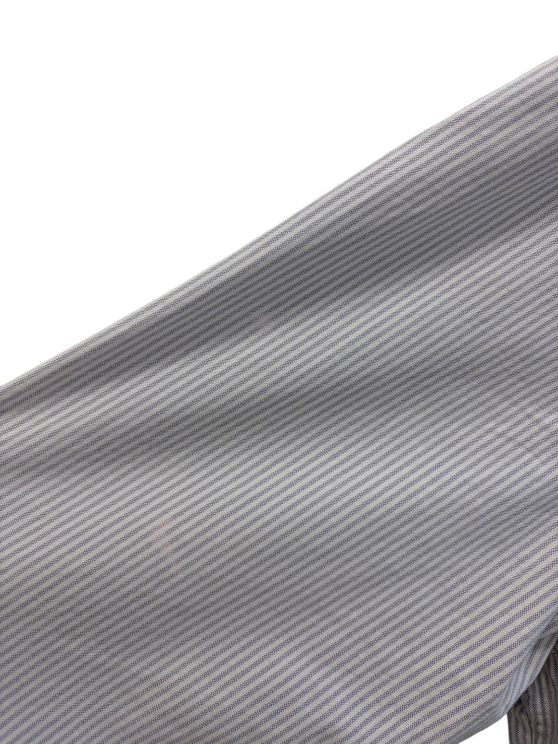 90s 폴로 스트라이프 셔츠 화이트 & 퍼플 (3XL)  상품이미지7