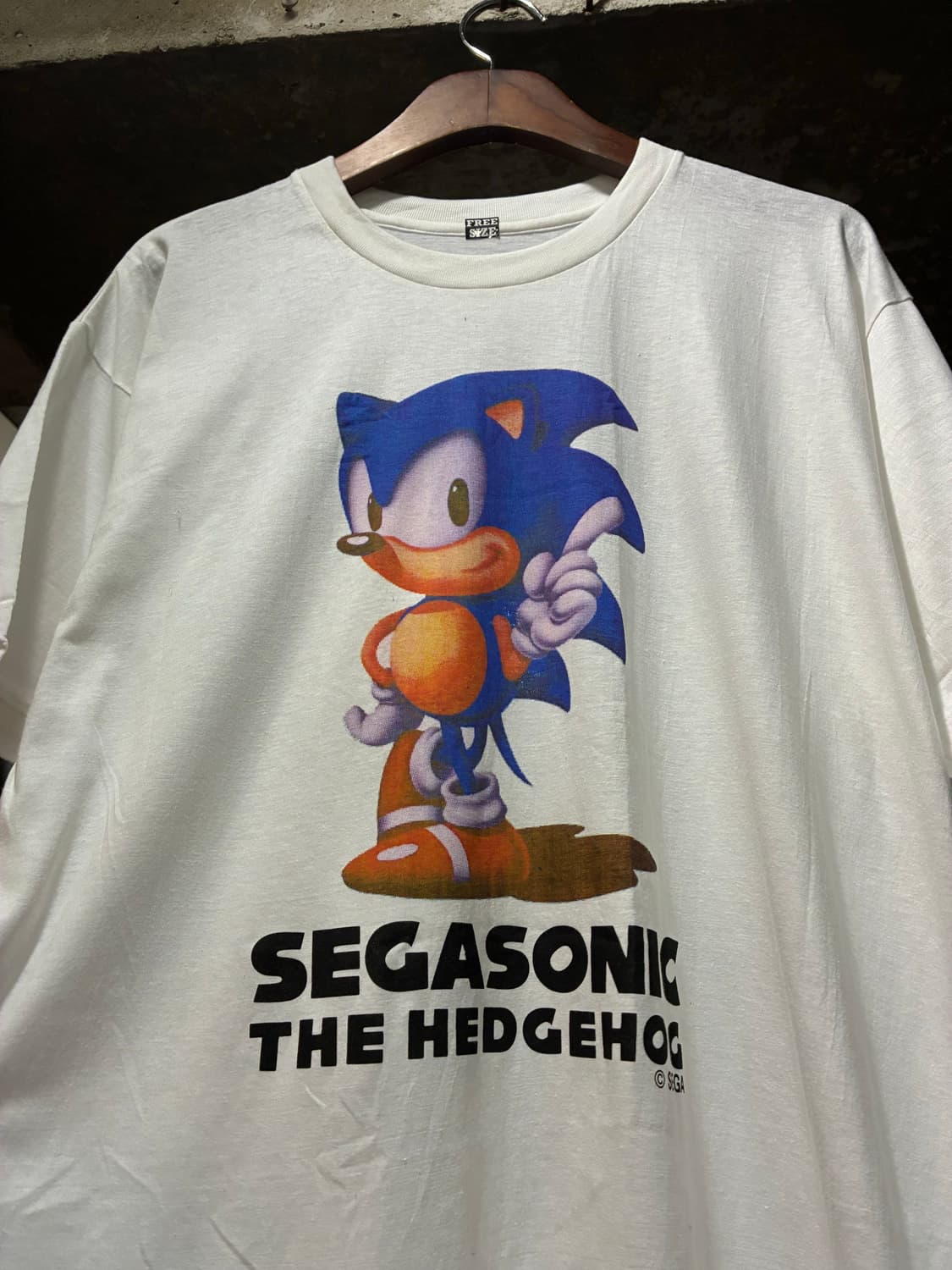 90s SEGA SONIC  소닉 아카이브 티셔츠 상품이미지1