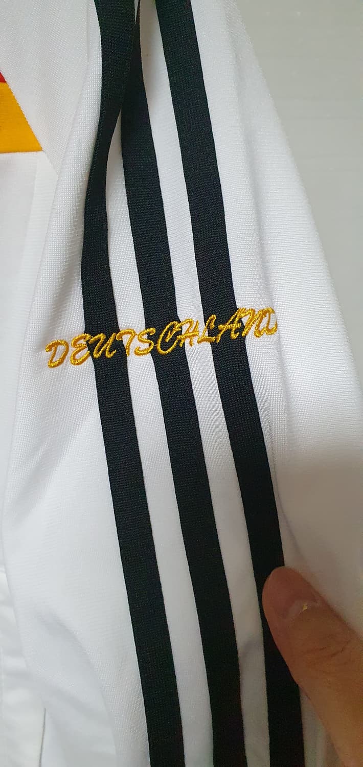 아디다스 독일1996 우븐 트랙 재킷 화이트 ( S ) 상품이미지4