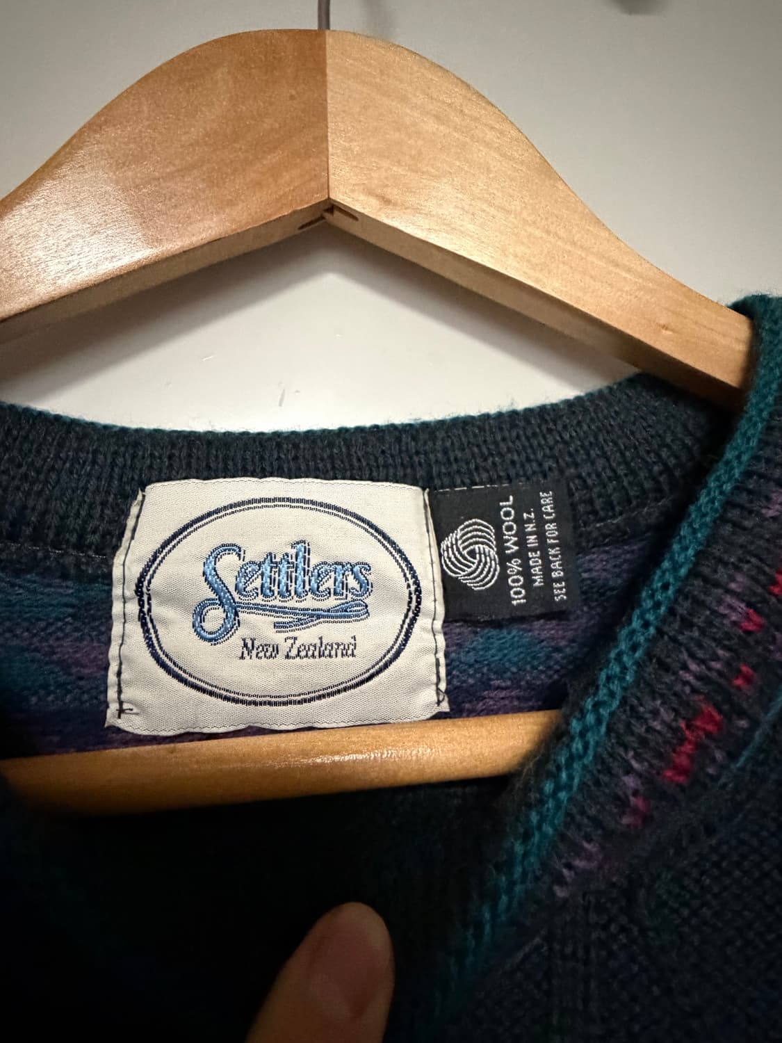 세틀러스 빈티지 울 니트 상품이미지3