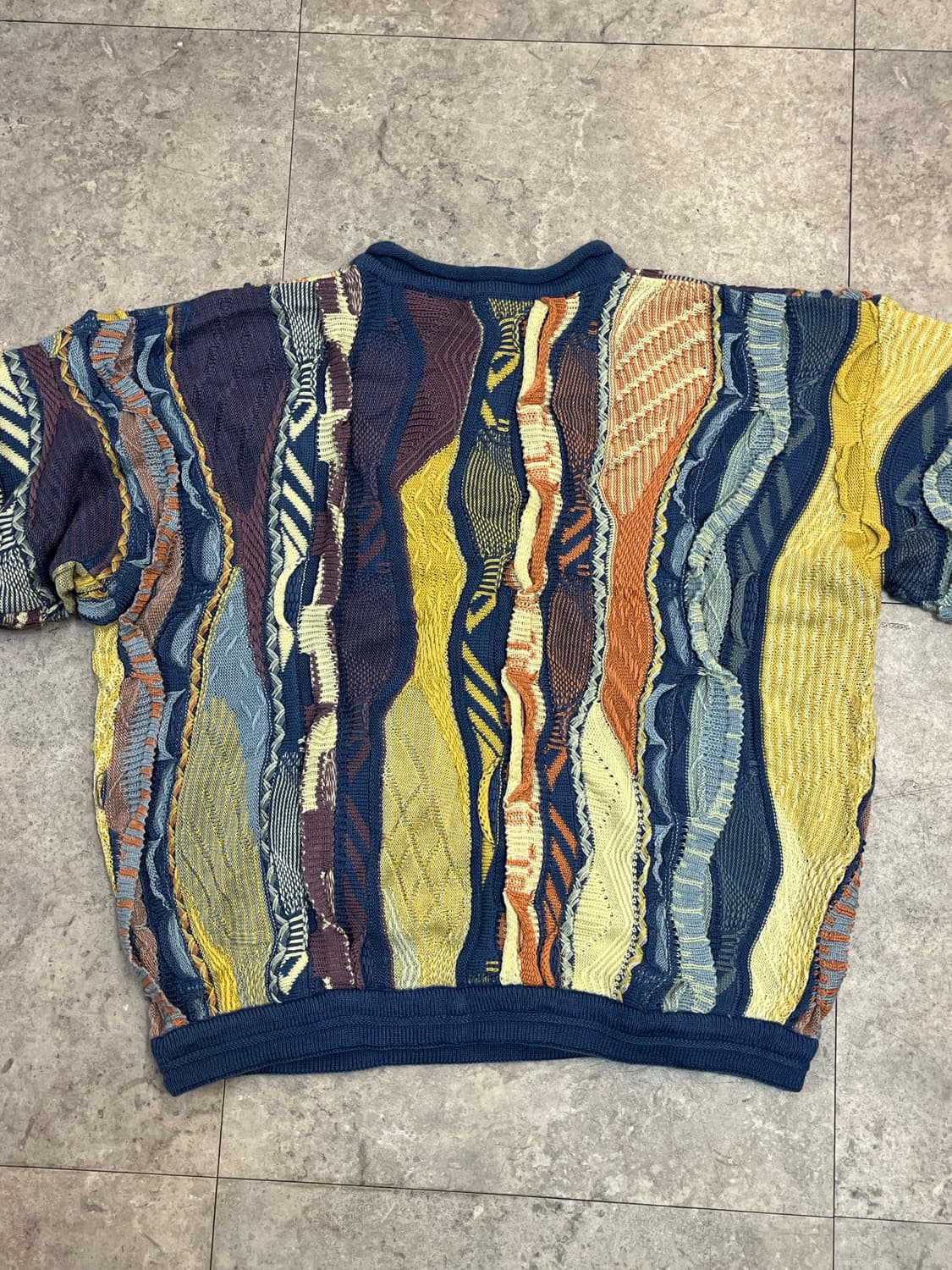 빈티지 케이블 니트 블루 #csz2353 상품이미지7