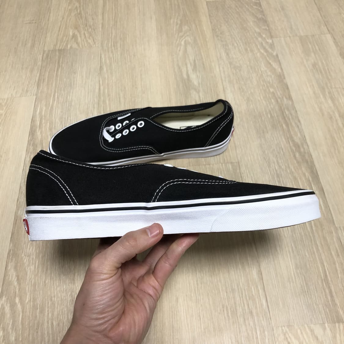 (270) 새상품 반스 VANS 어센틱 블랙 상품이미지5