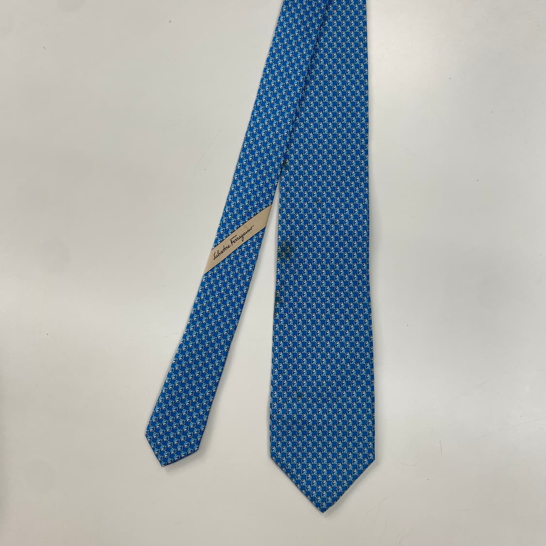 신형 페레가모(Ferragamo) 넥타이 정품명품7.8cm 상품이미지2