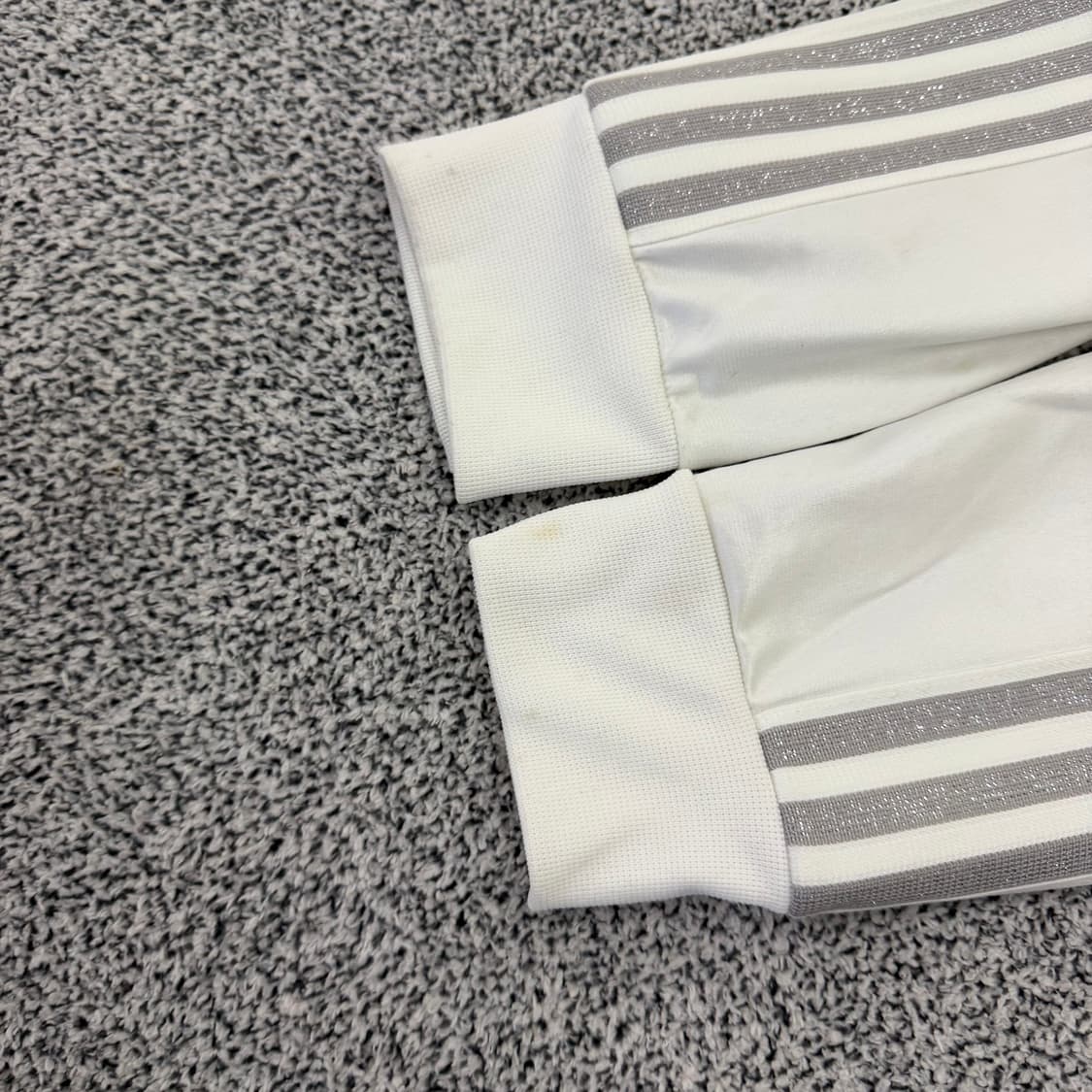 L 아디다스 화이트실버 져지 0130H1 상품이미지4