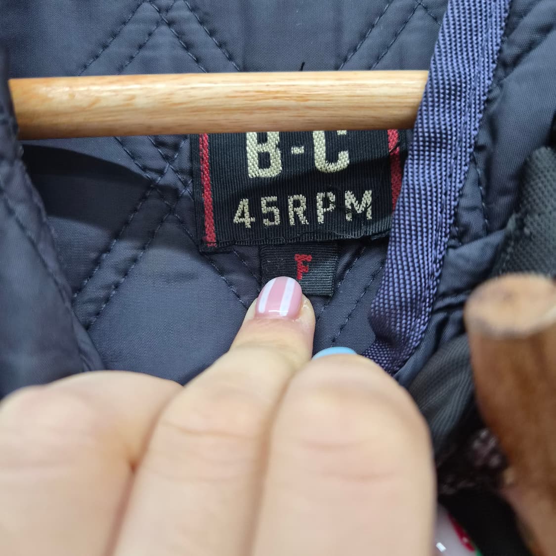 45RPM 블랙 떡볶이 롱 코트 여성 M 상품이미지3