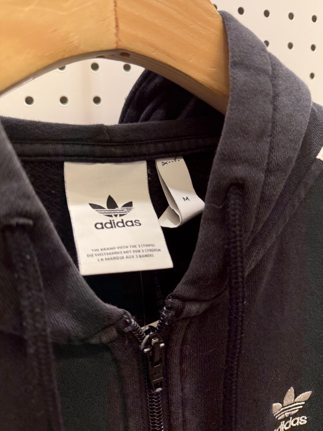 아디다스 트레포일 삼선 후드집업 U240 상품이미지5