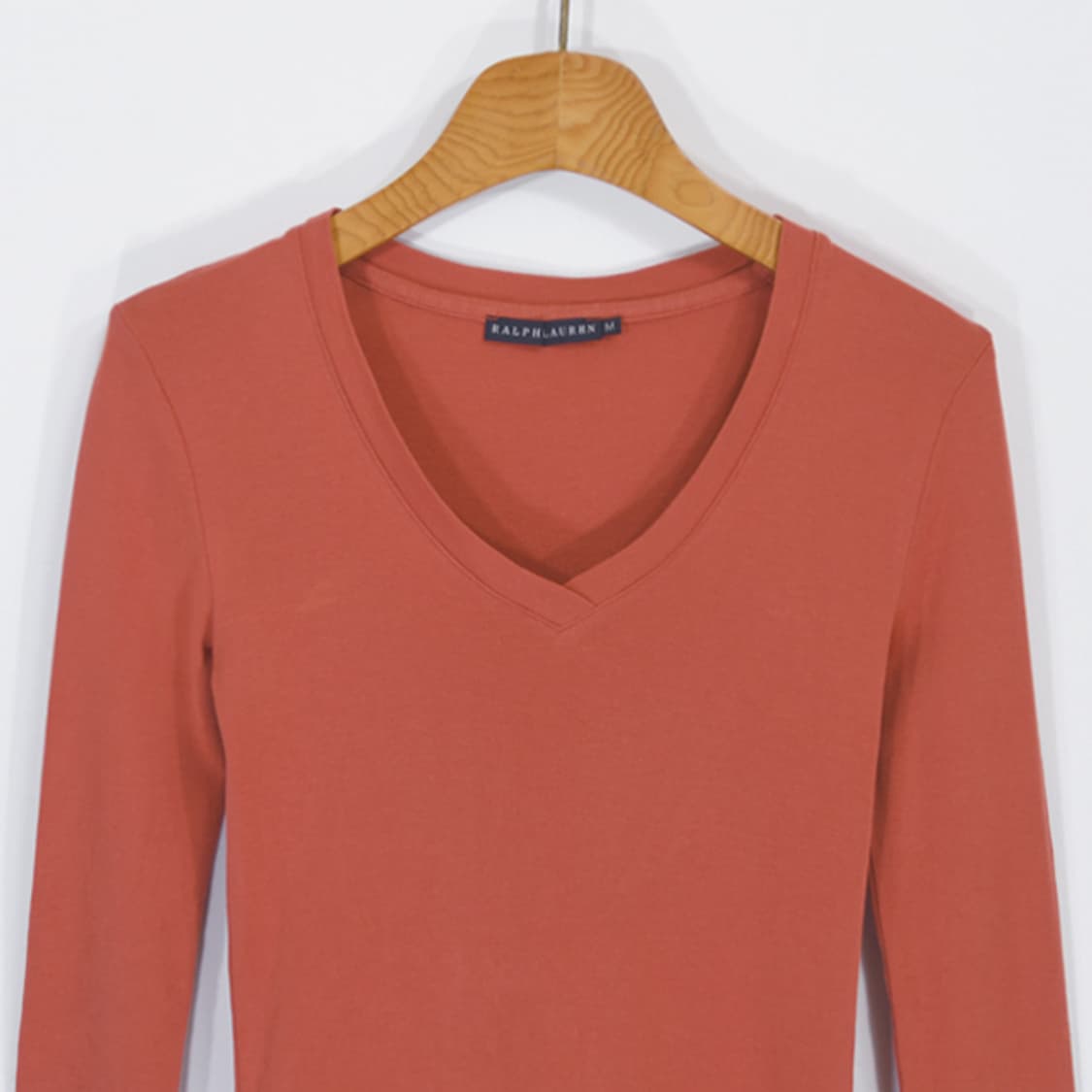 Ralph Lauren 브이넥롱슬리브티셔츠 상품이미지3
