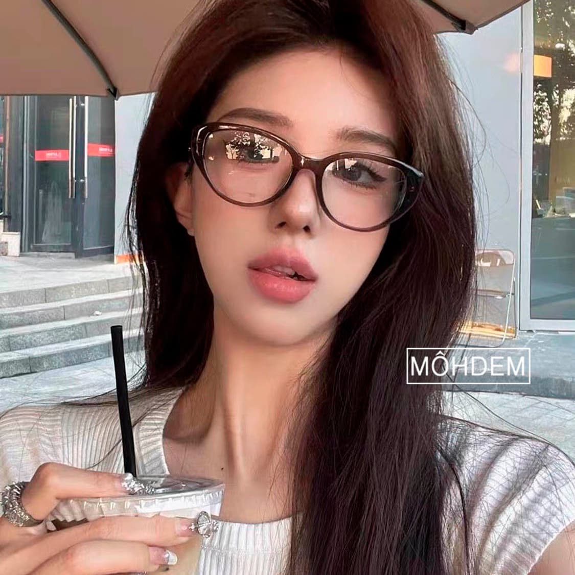 [연말한정🤎]뿔테안경 긱시크 무드 아이웨어 상품이미지2