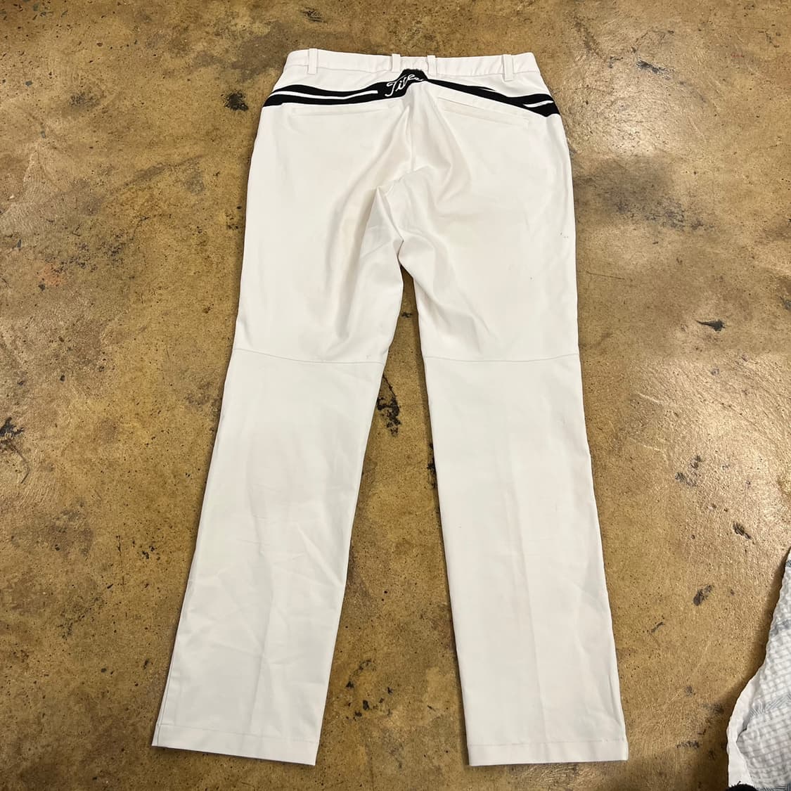 [정품] 타이틀리스트 화이트 골프 바지 b10 상품이미지3