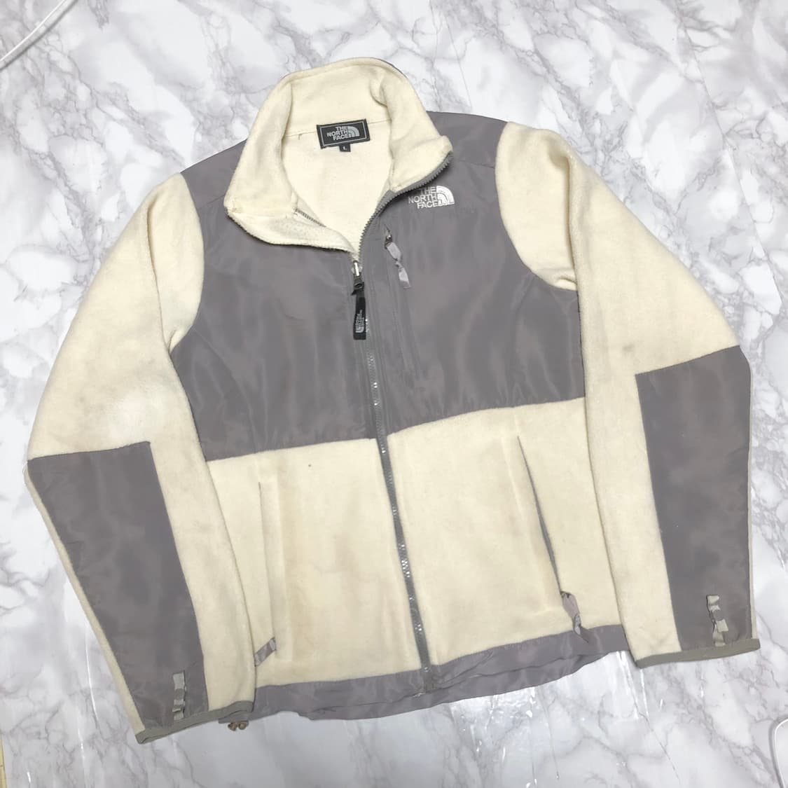 노스페이스 플리스 자켓 아이보리 상품이미지1
