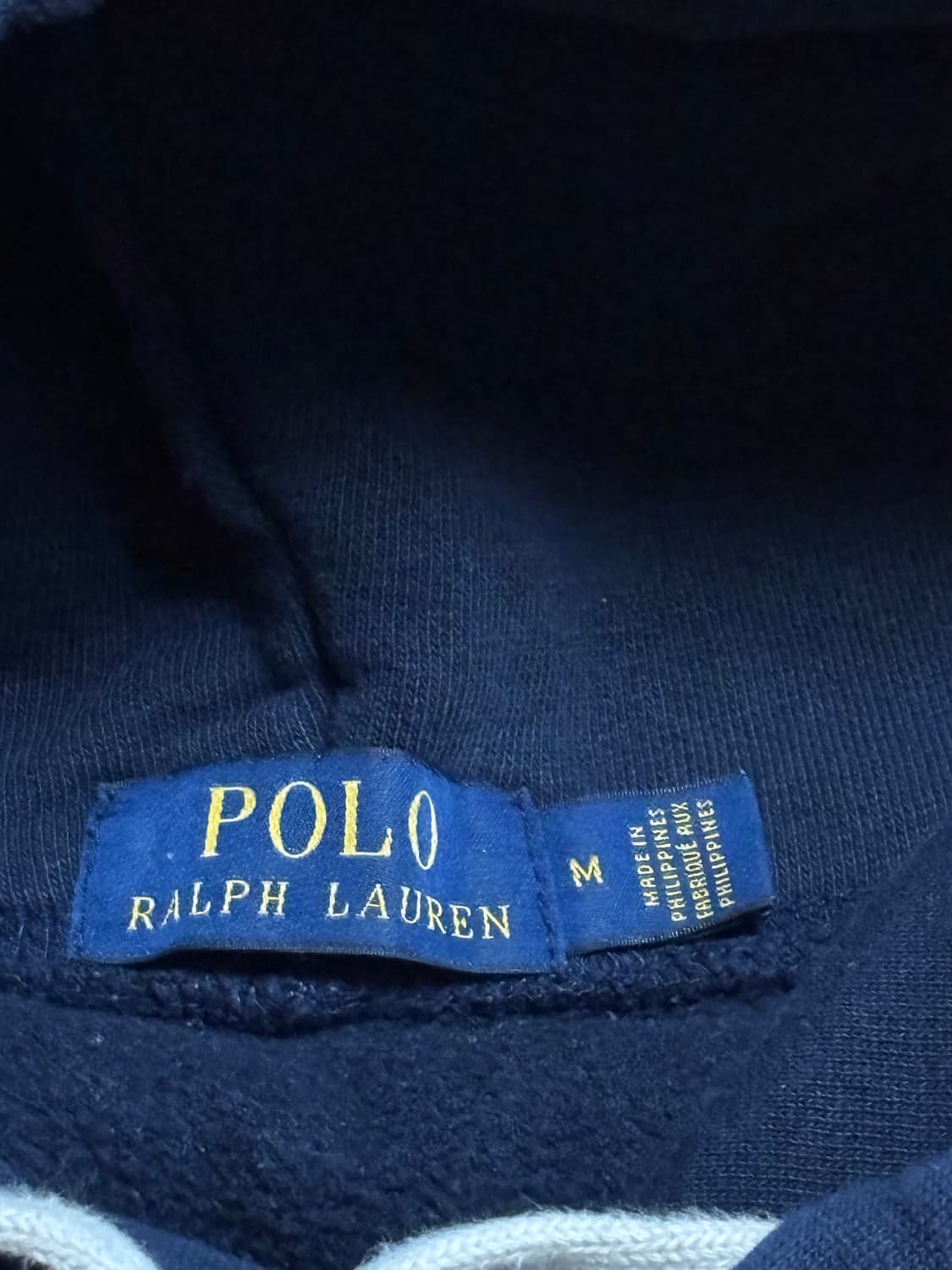 폴로 랄프로렌 빅로고 네이비 후드티 상품이미지7