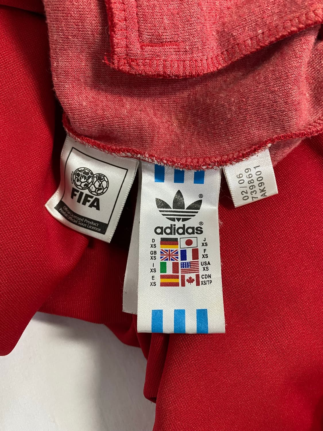 아디다스 스페인 트레이닝 트랙탑 져지 XS <512> 상품이미지5