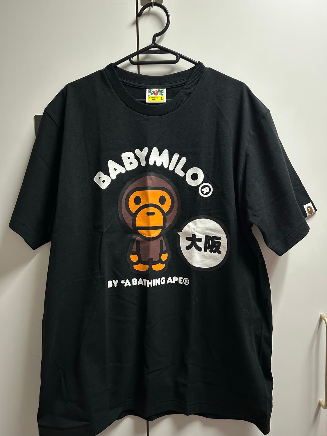 BAPE 베이프 오사카 팝업 한정 티셔츠 베이비마일로 상품이미지1