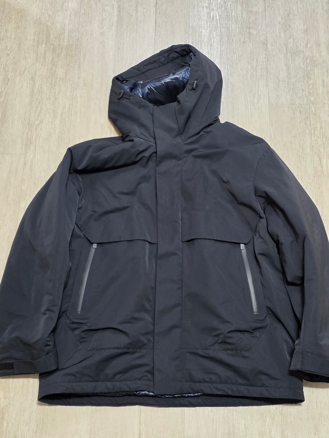 [L] 유니클로 질샌더 J+ 하이브리드 오버 파카 상품이미지1