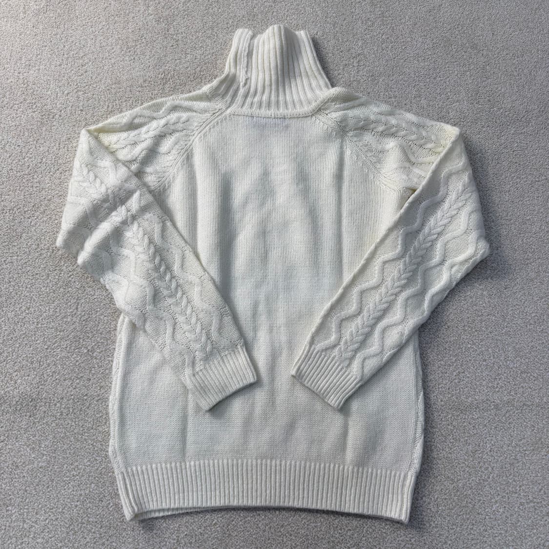 [105] 에비수 EVISU 꽈배기 터틀넥 니트 1229T1 상품이미지2