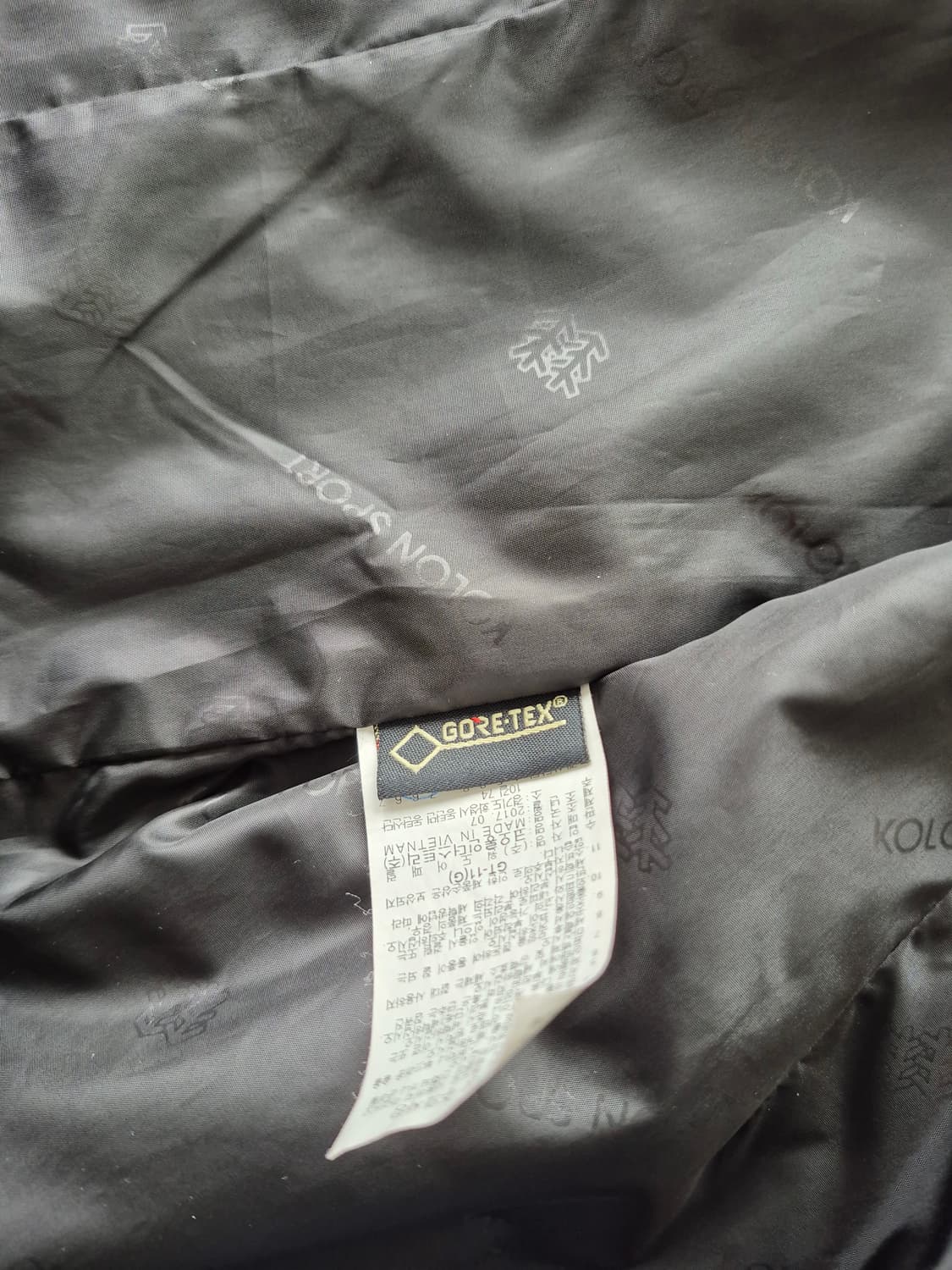 코오롱 간절기 고어텍스 롱자켓 상품이미지10