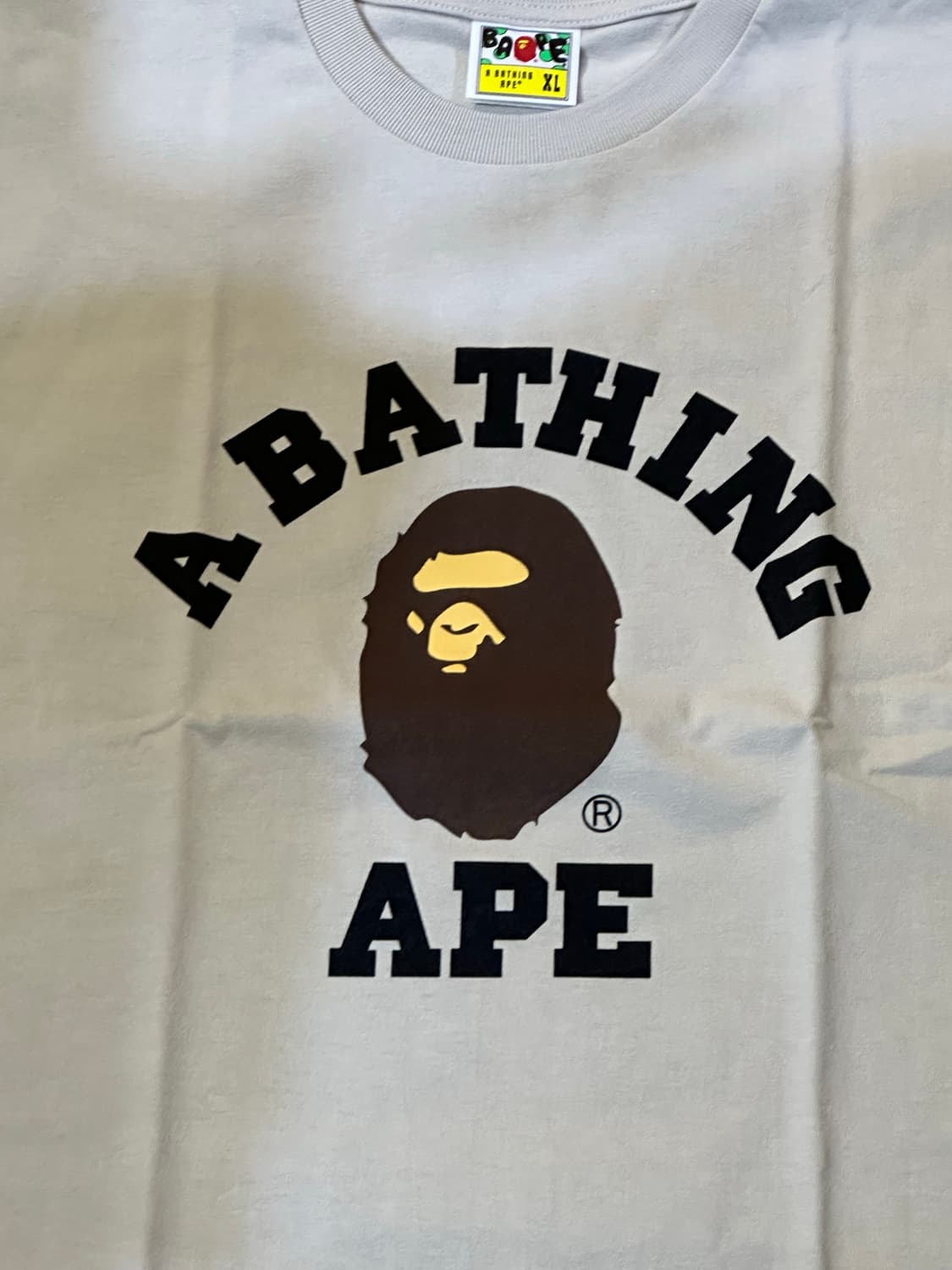 BAPE 베이프 베이지 사루반팔티(새상품) 상품이미지3