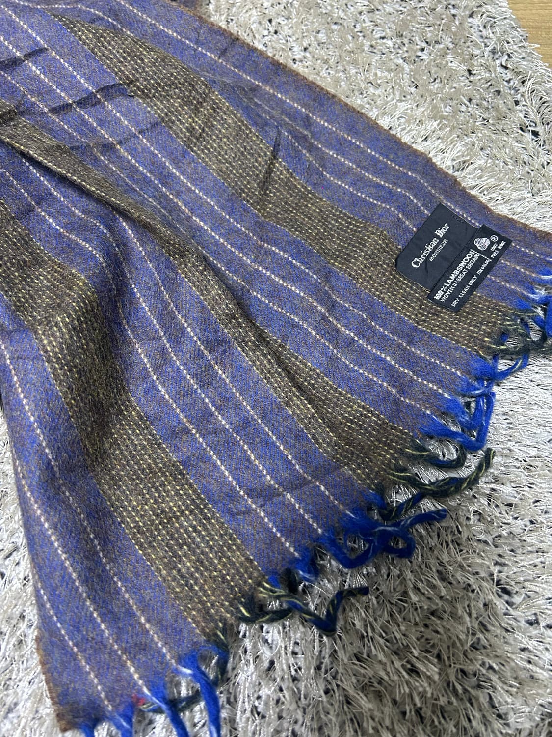 영국제 디올 울 목도리 상품이미지3