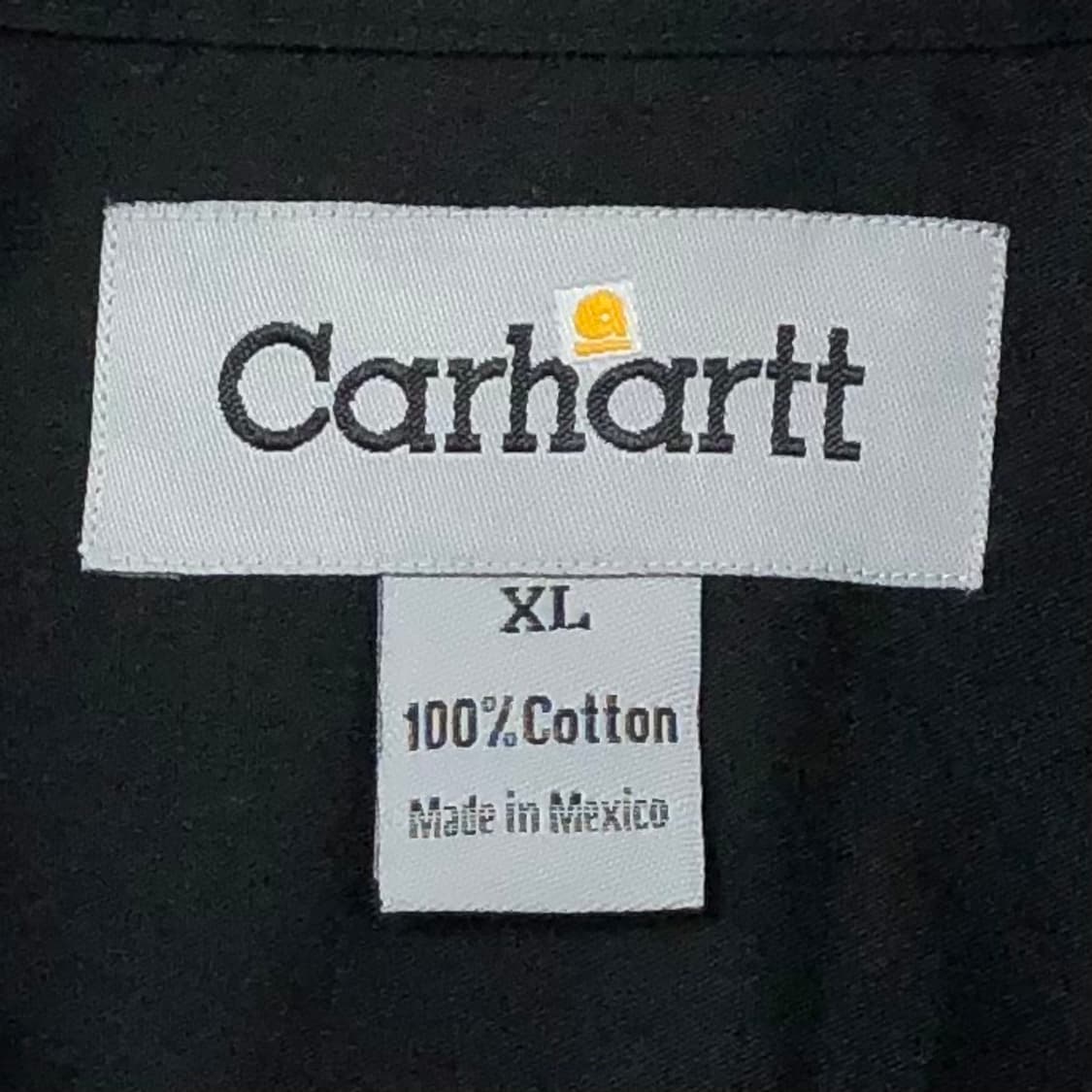 Xxl 칼하트 블랙 워크 셔츠 상품이미지3