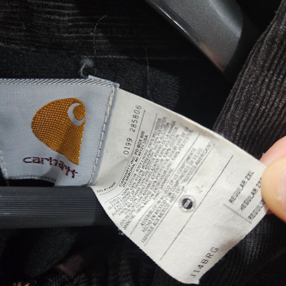 칼하트 J14 BRG XXL 상품이미지3