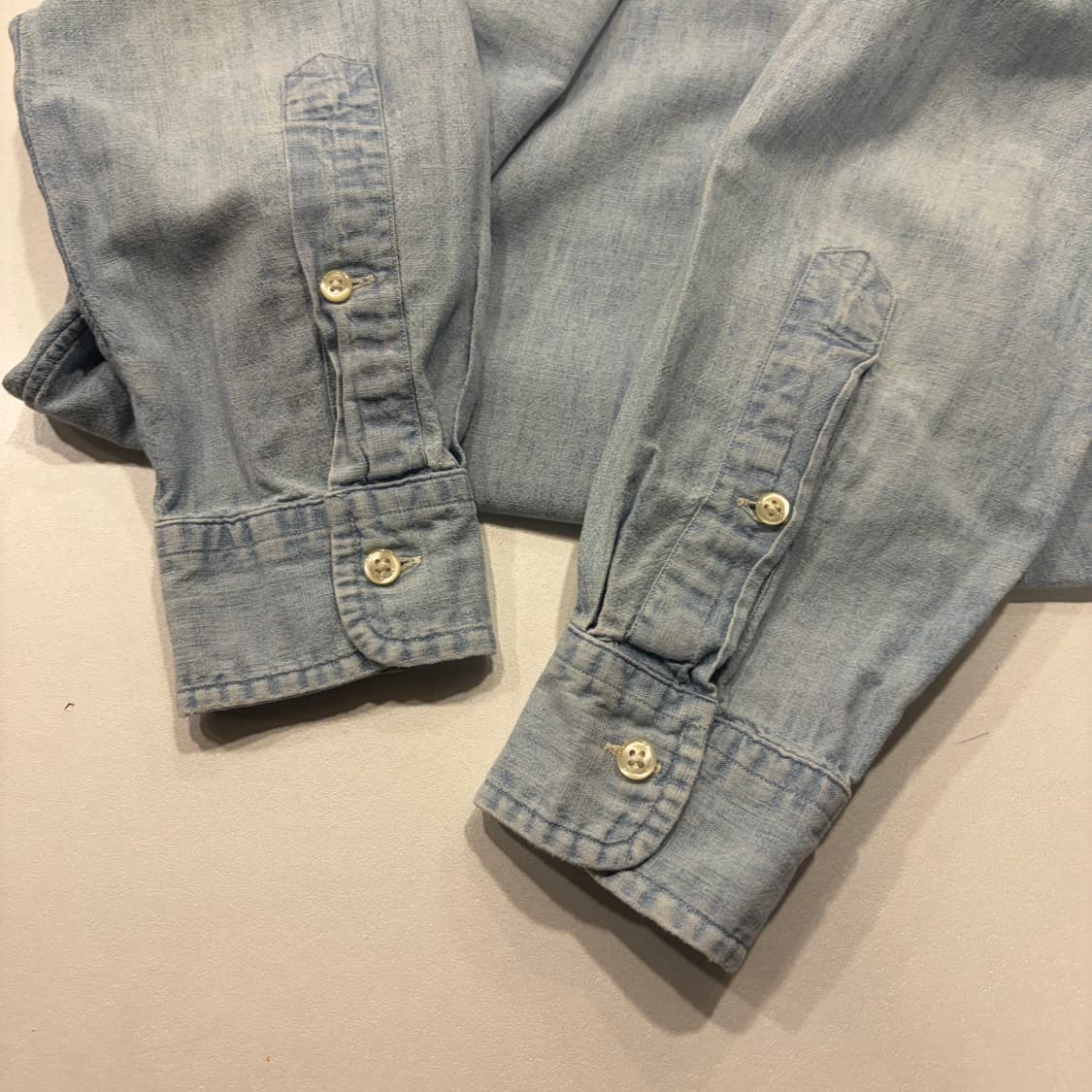 [S] 폴로 랄프로렌 슬림핏 데님 셔츠 남방 D188 상품이미지7