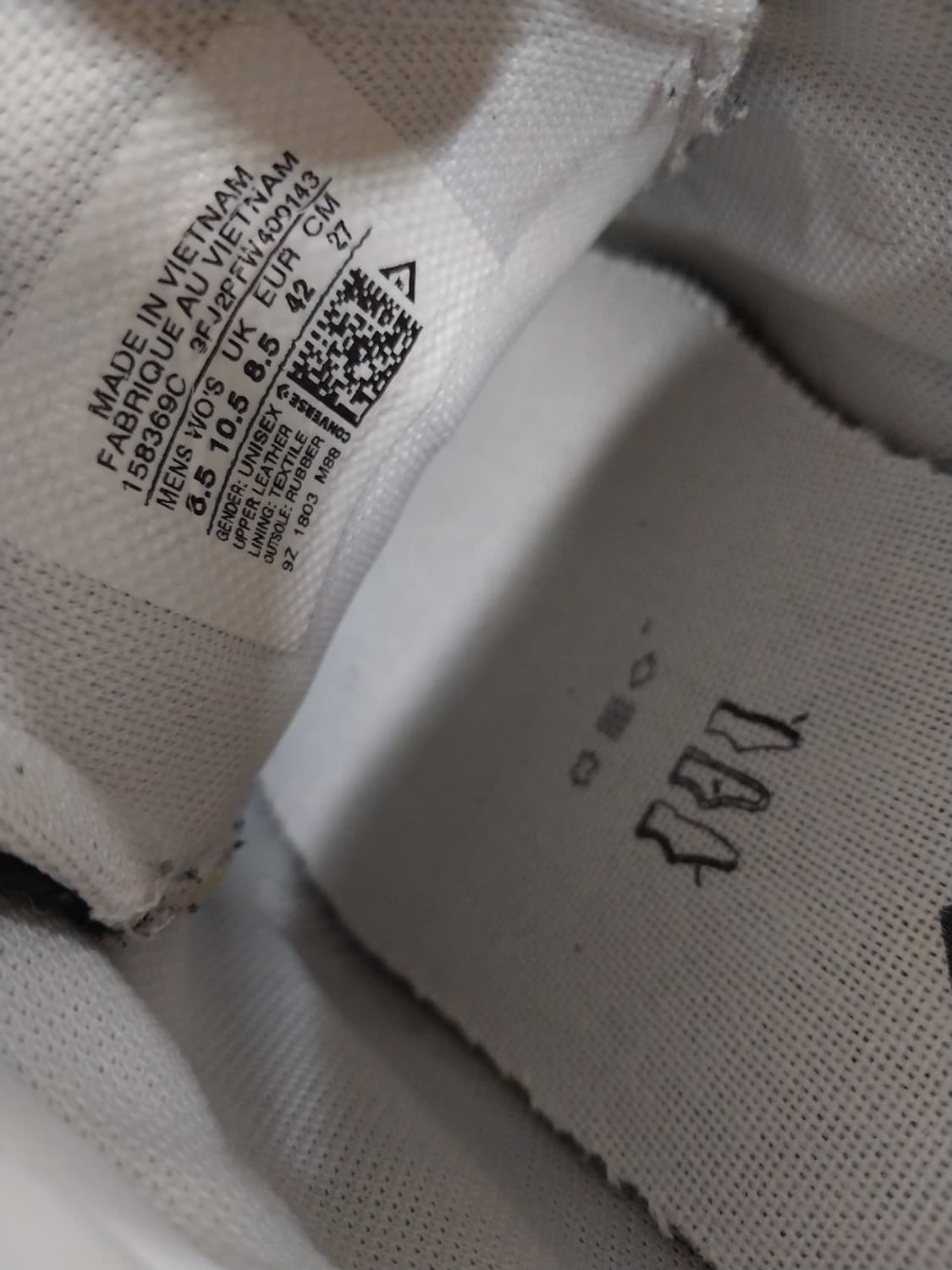 남성 컨버스 원스타 프리미엄 스웨이드 블랙 스니커즈, 운동화 (270) 상품이미지9