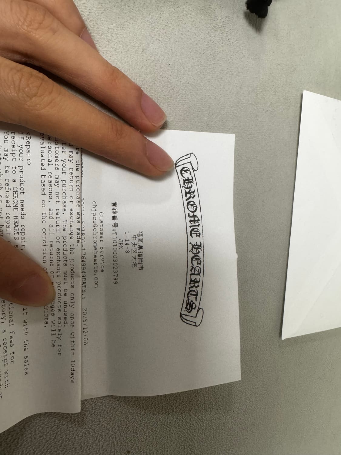 크롬하츠 더블 플로랄링 us6.5 상품이미지2