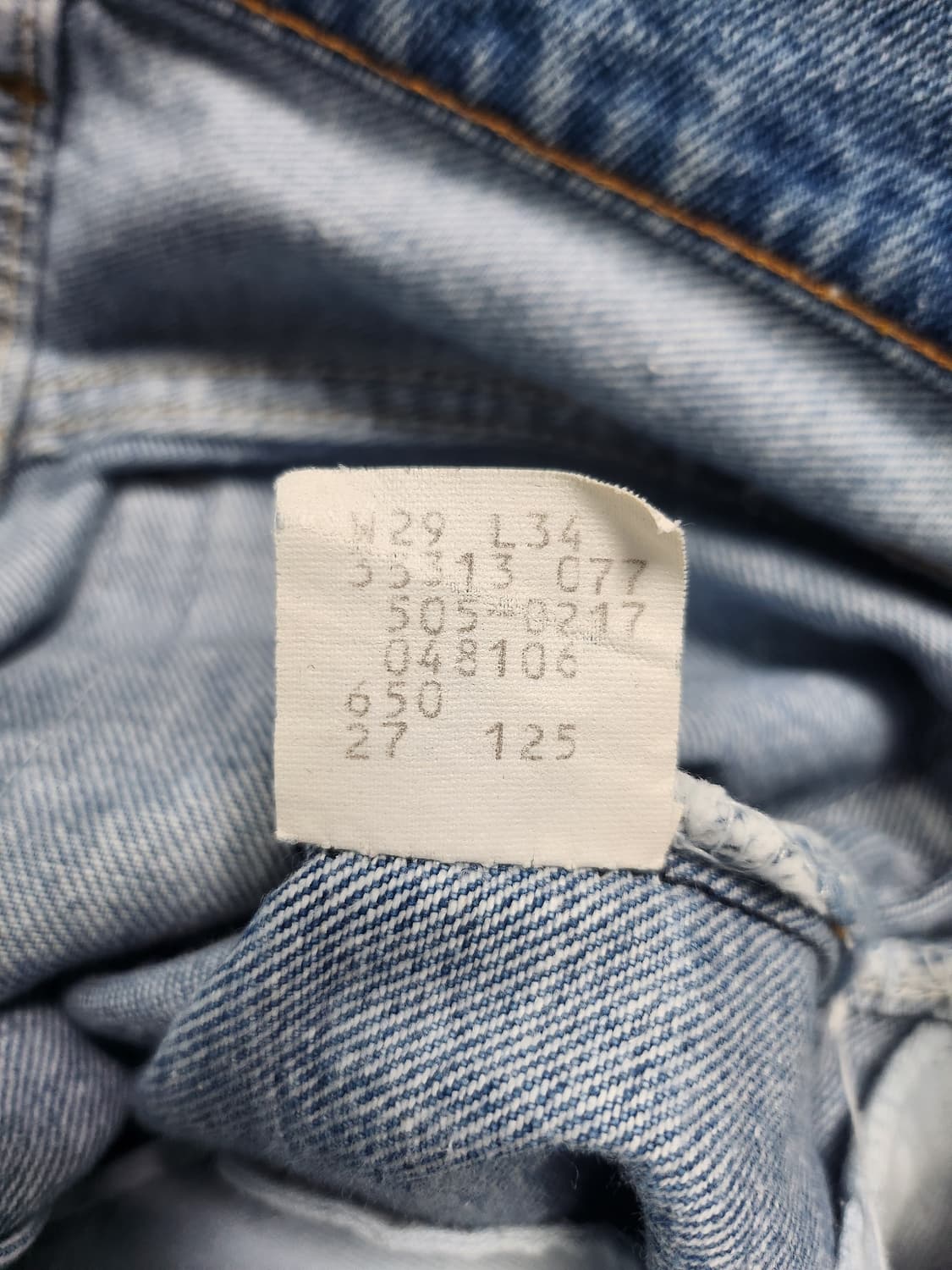 80's usa Levis505 상품이미지4