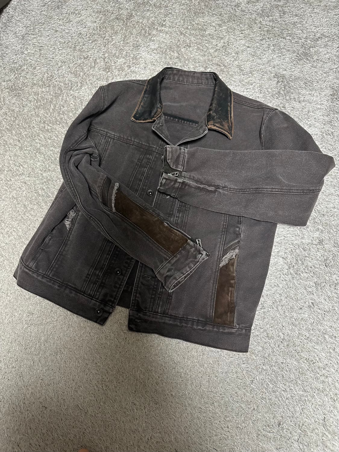 Xlim EP.8 05 JACKET Dark brown S 상품이미지1