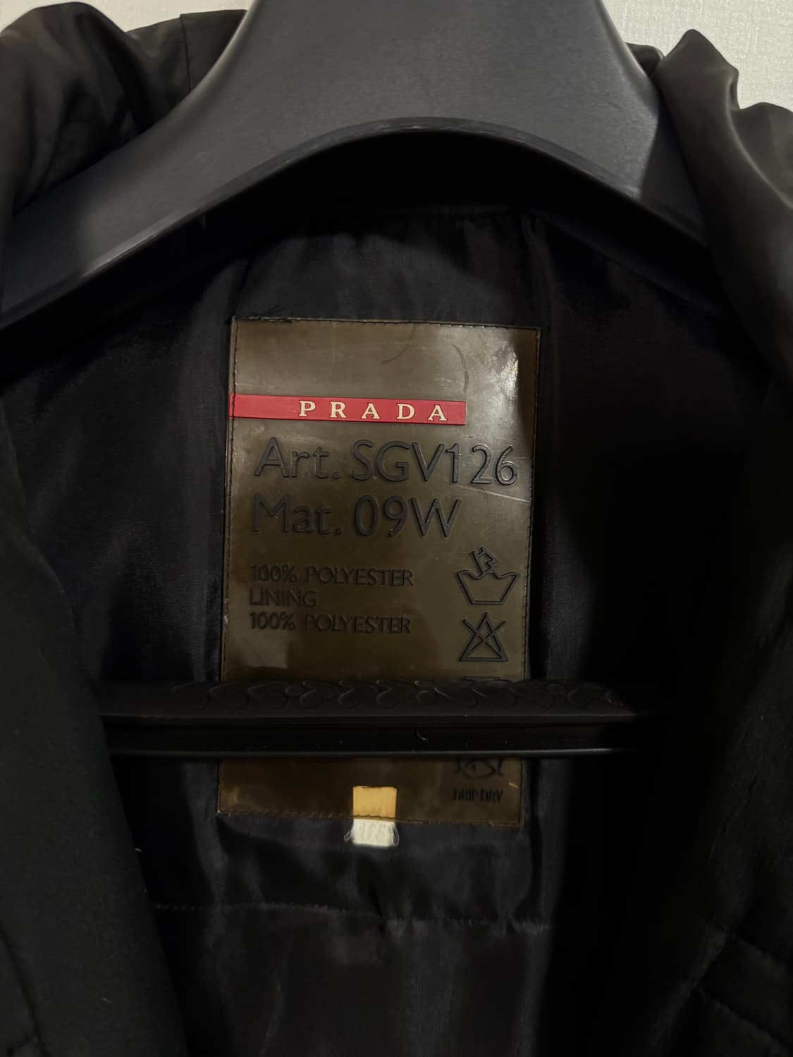 프라다 스포츠 레더버클 퍼 다운 패딩 자켓 상품이미지7