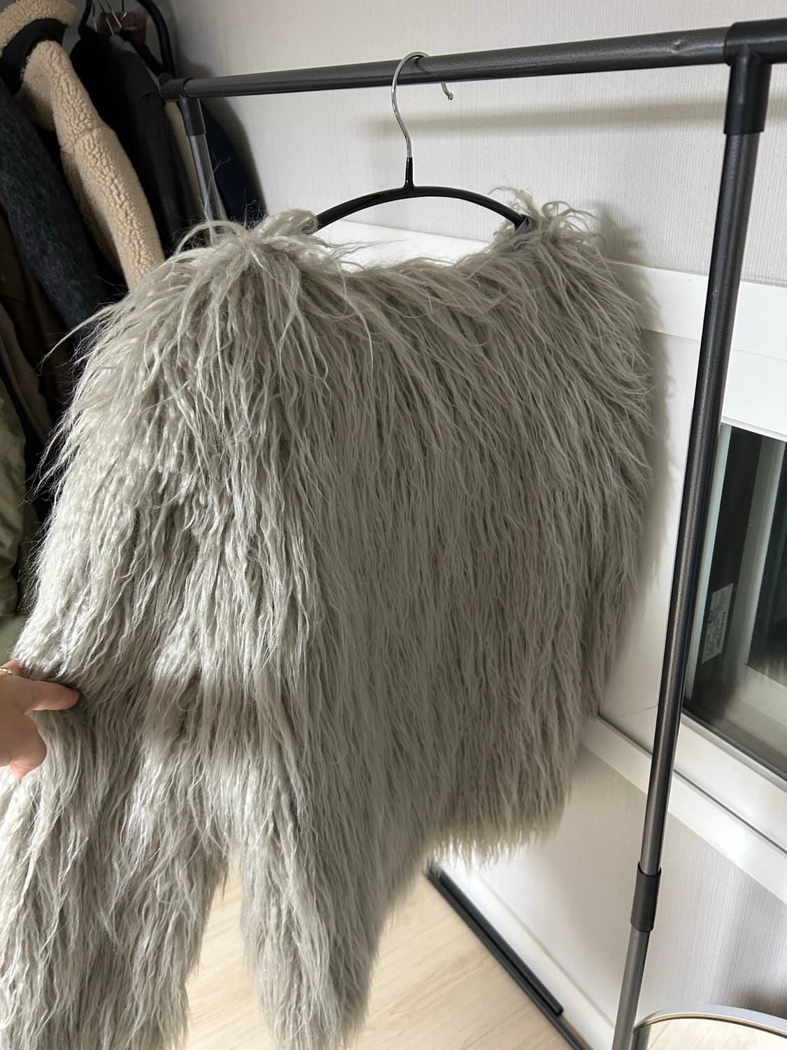 그레이 퍼자켓 상품이미지2