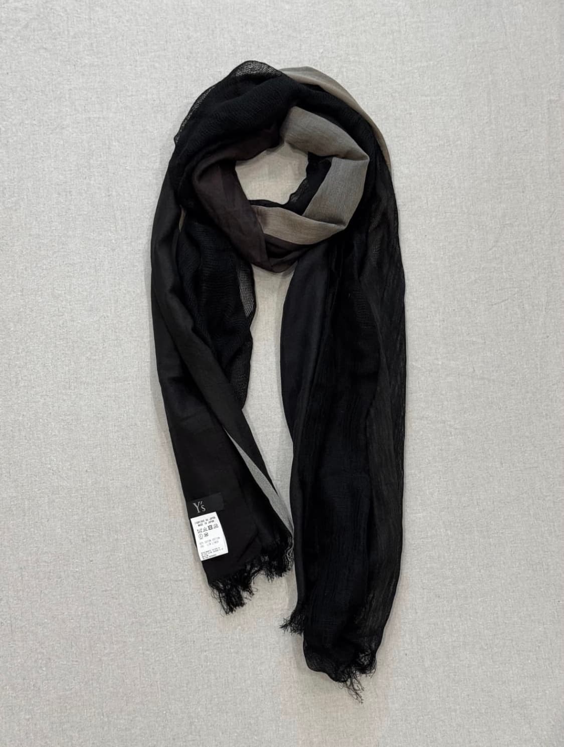 yohji yamamoto layered scarf 상품이미지1