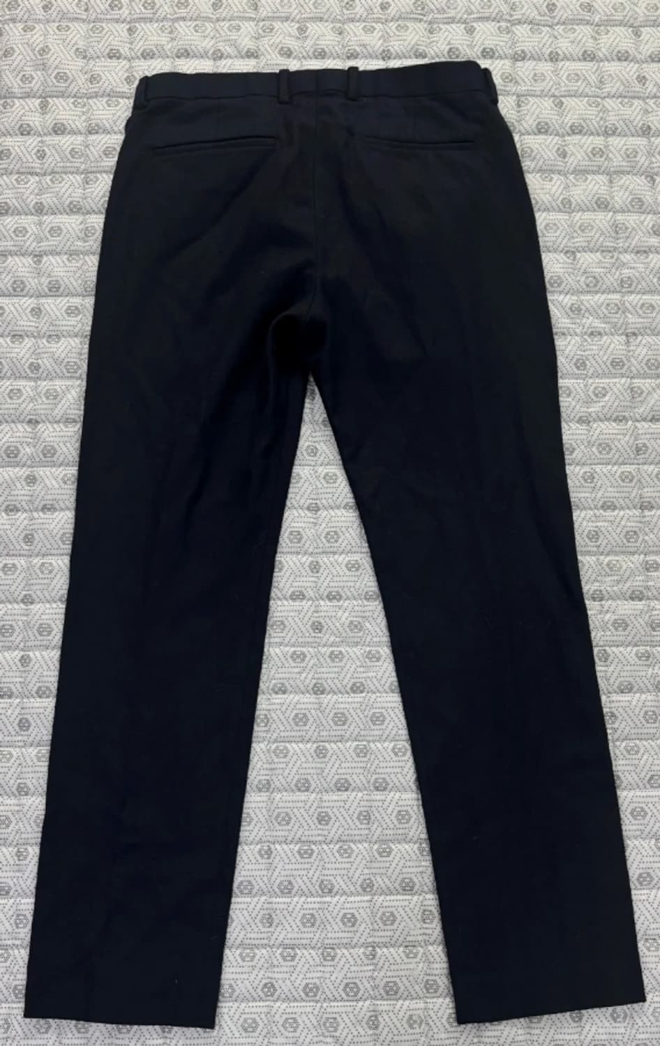 띠어리 블랙 배기 바지 32 상품이미지2