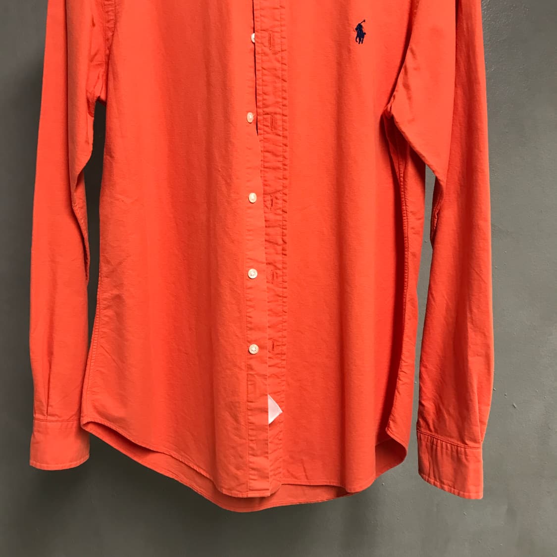폴로 랄프로렌 오렌지 셔츠 M 상품이미지3