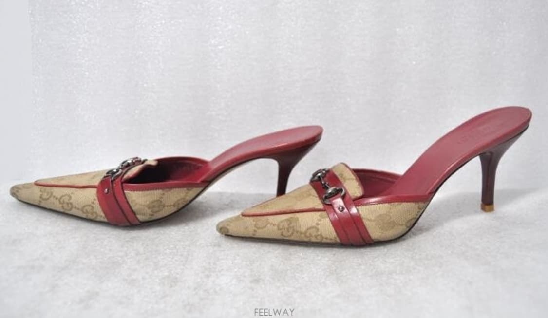 구찌/여성자갸드홀스빗샌들슬리퍼(사이즈245)정품 상품이미지4