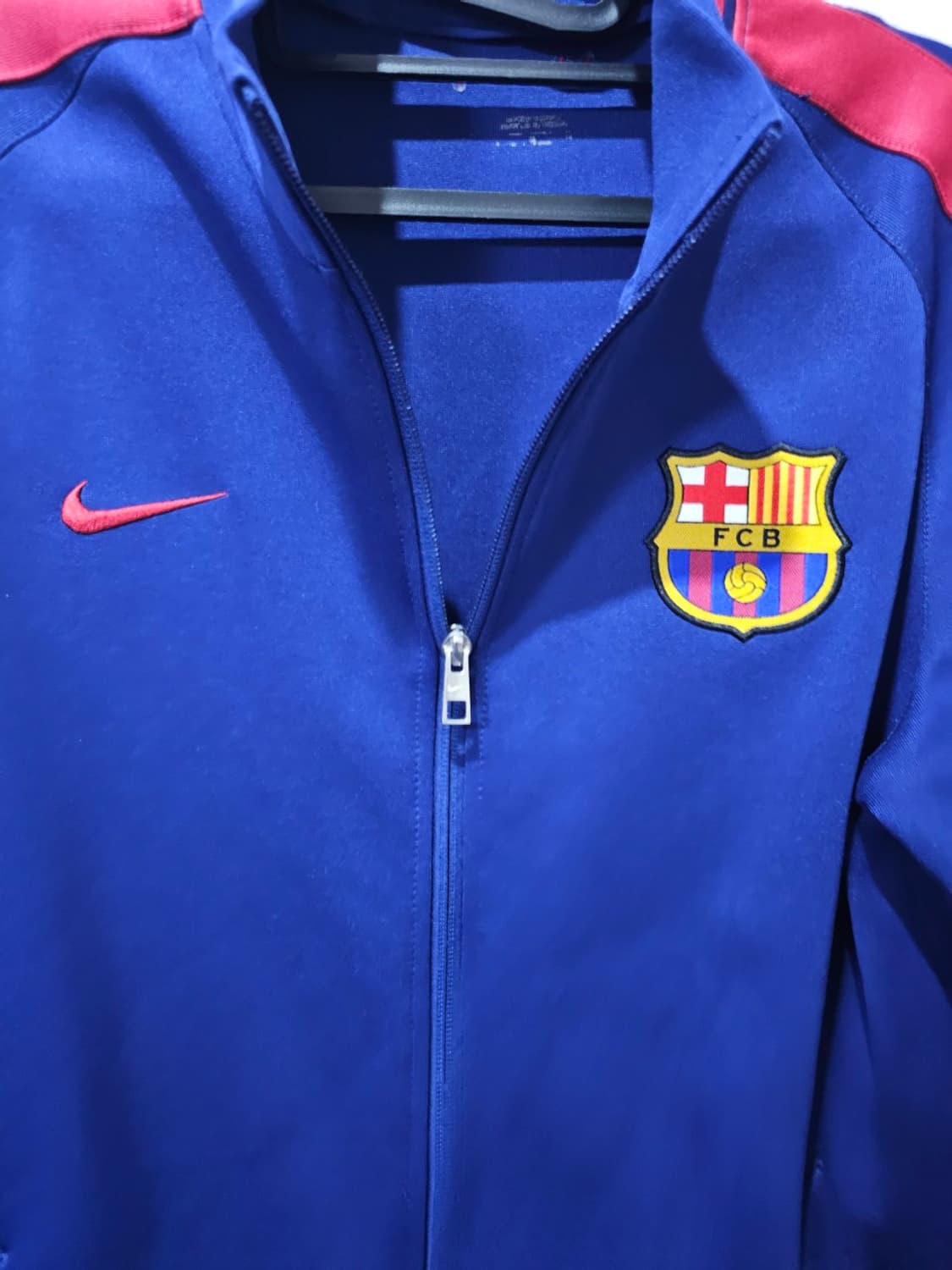 나이키 FC바르셀로나 져지 트랙탑 집업 95 / M 상품이미지3