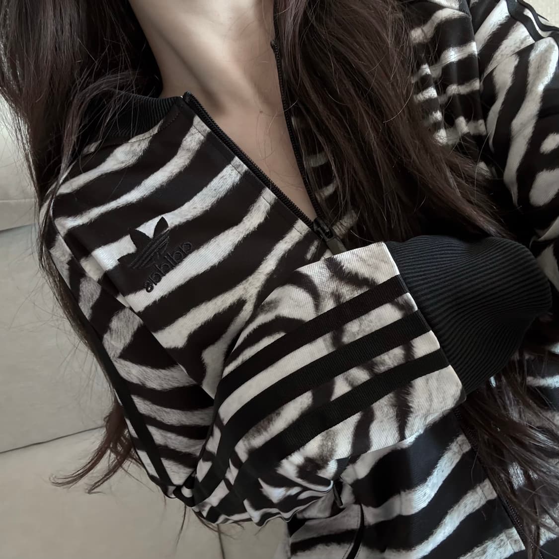 아디다스 슈퍼걸 지브라 져지 상품이미지1