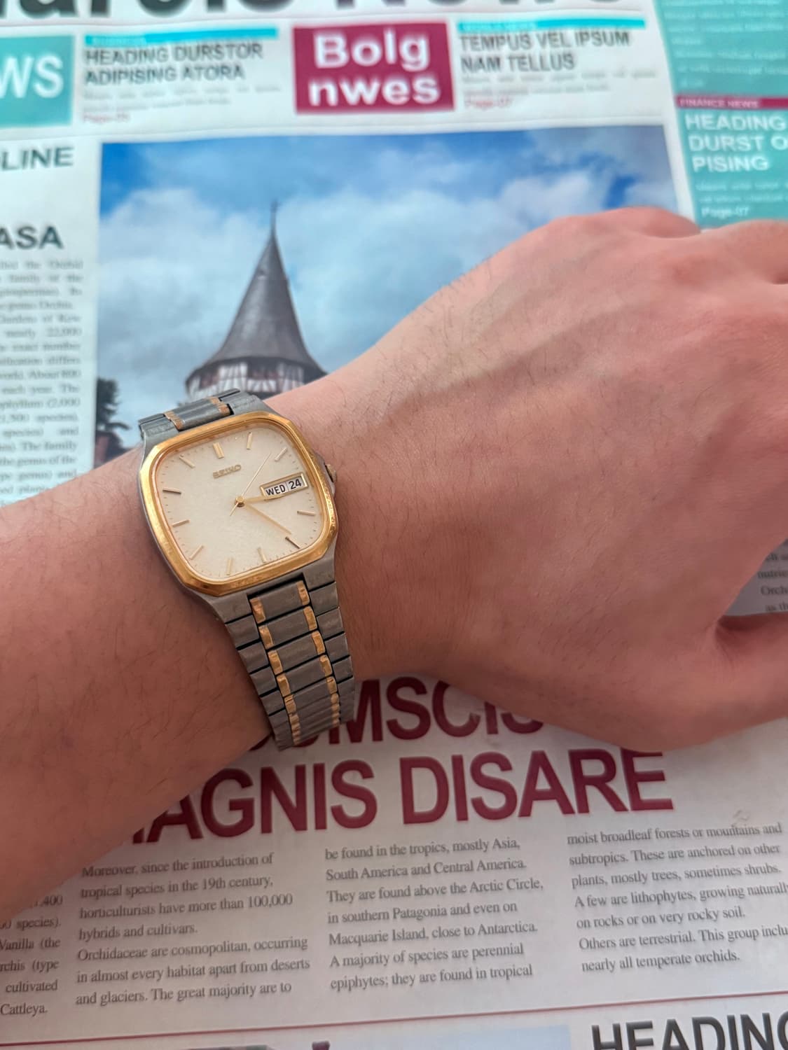 세이코 Seiko 스퀘어 콤비 상품이미지4