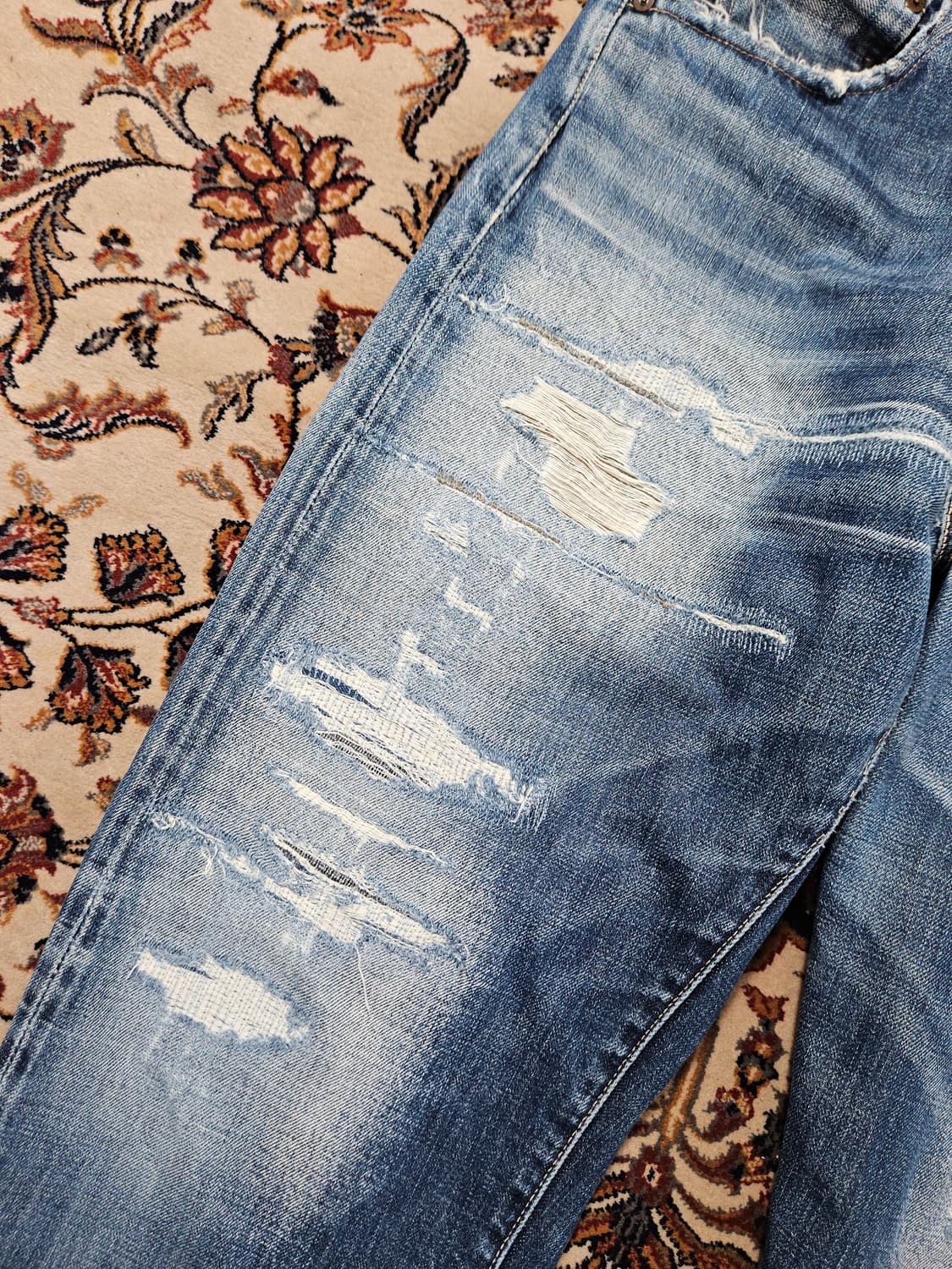 2000's LVC 37501 디스트레스 셀비지 청바지 38 실측 36 상품이미지2