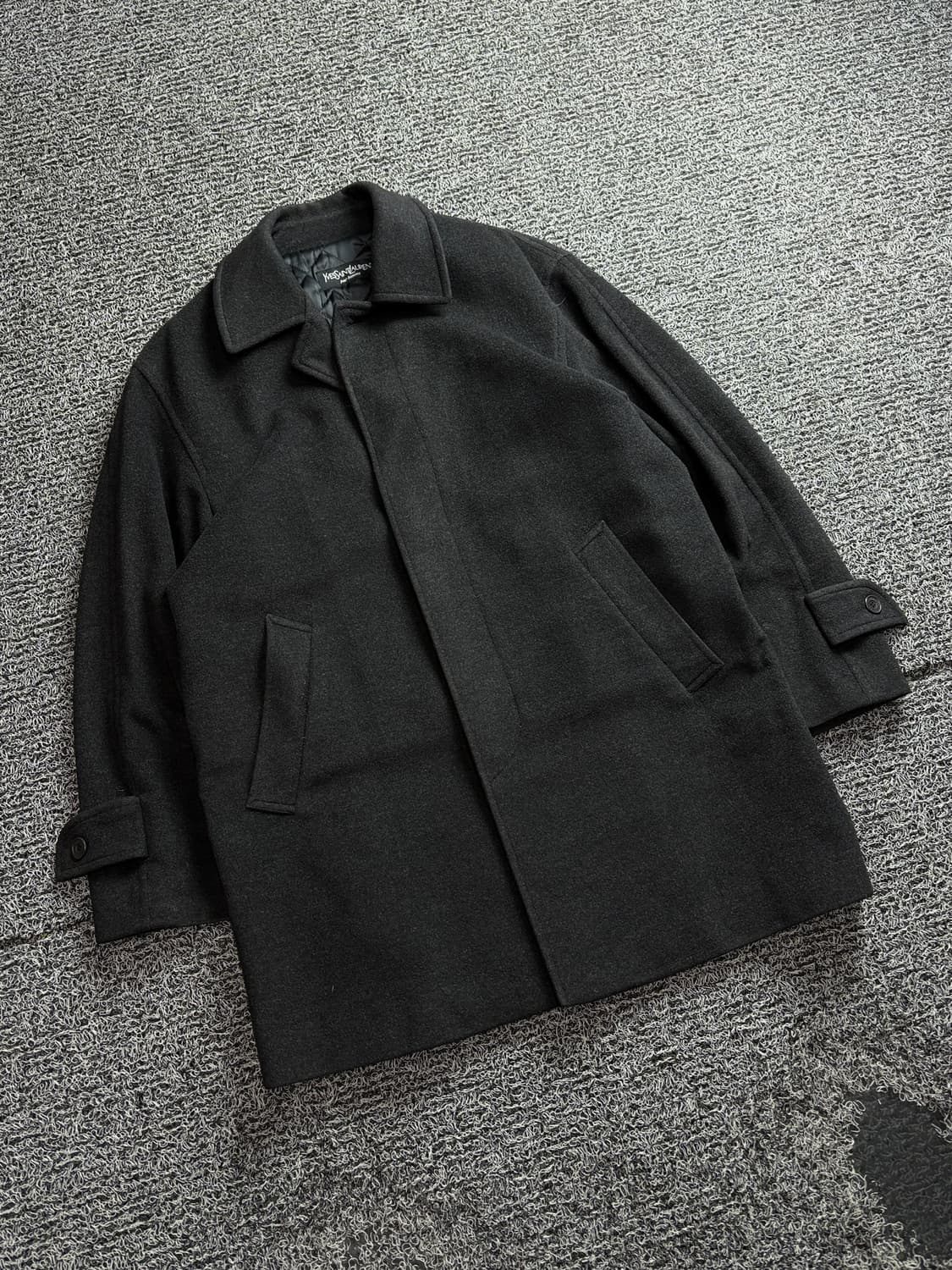 90s YSL 입생로랑 아카이브 발마칸 코트 3230 상품이미지1