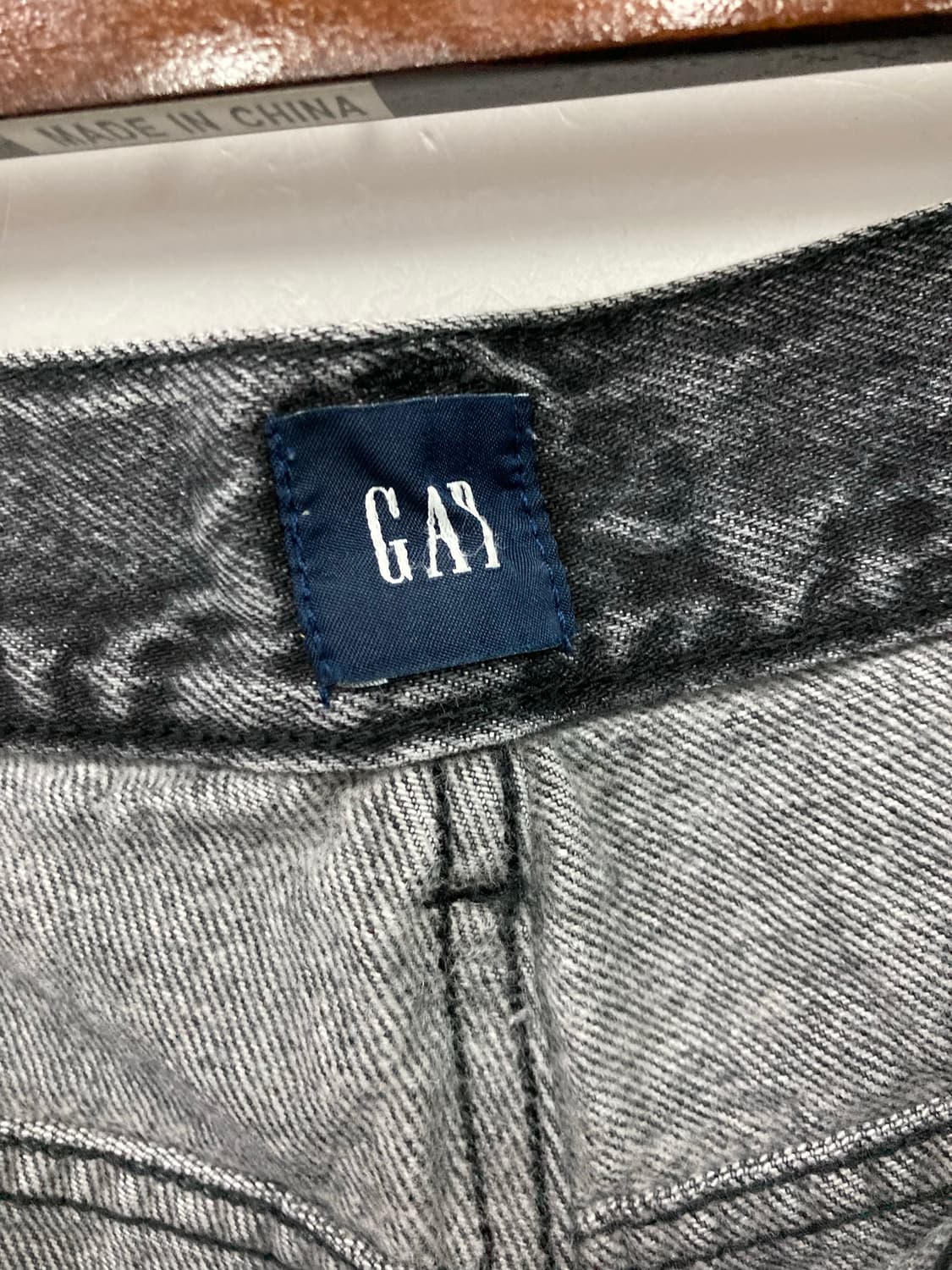 Gap 블랙워싱 팬츠 상품이미지3